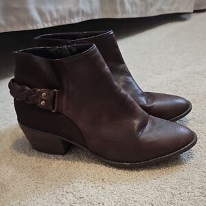 American Eagle Outfitters Dark Brown Ankle Boots